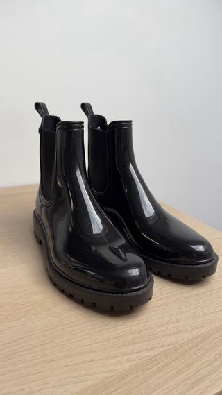 Botas de agua negras Chelsea talla 40