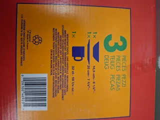 Set 3 Pz Stoviglie Bambini Arcopal Disney