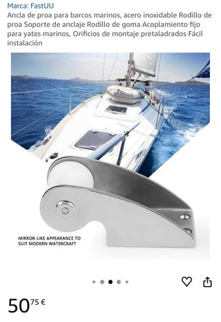 Ancla de proa para barcos marinos acero inoxidable