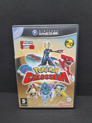Pokemon Colosseum GameCube PAL ESP + Memory Card
