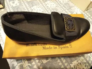 Zapatos Torrenti Talla 43 Negro Hebilla