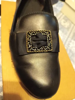 Zapatos Torrenti Talla 43 Negro Hebilla