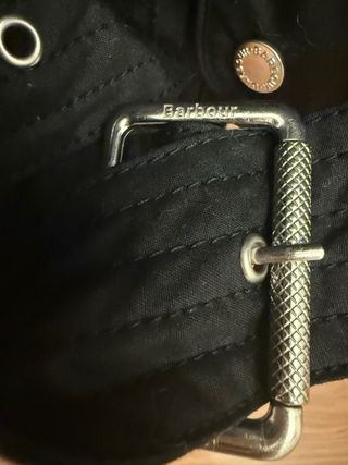 Chaqueta Barbour Negra Encerada Talla M