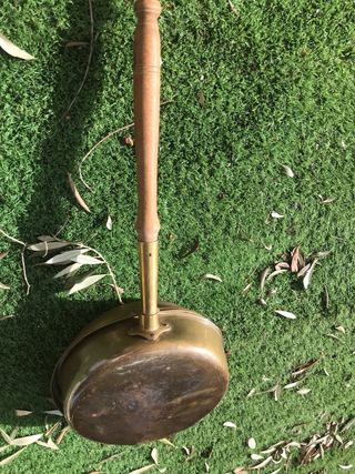 Brasero de cama tradicional cobre