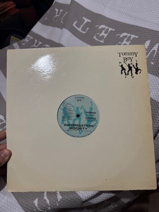 Vinilo Information Society - Running
