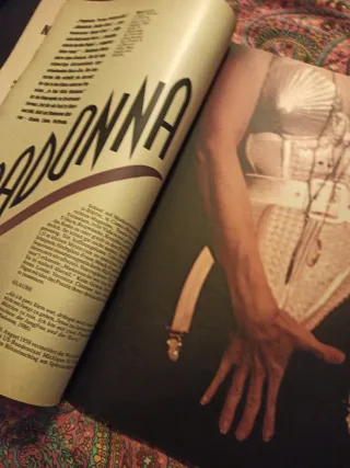 Madonna rivista Max edizione Germany 1991