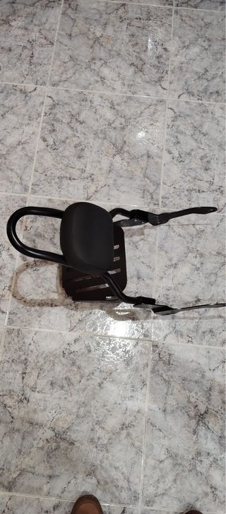 Respaldo para moto custom negro