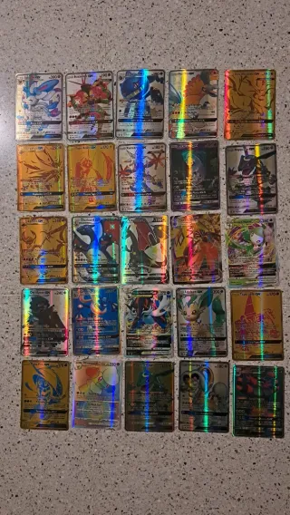 Lote 25 Cartas Pokémon