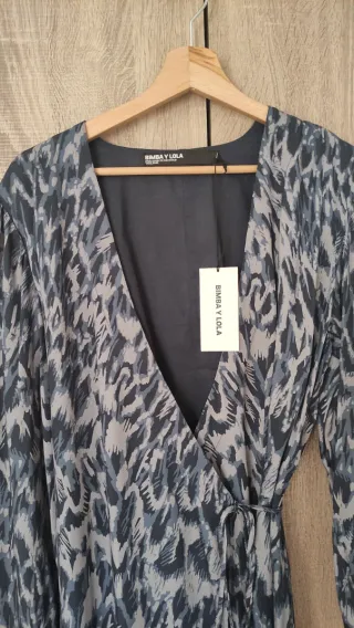 Vestido cruzado Bimba y Lola Talla M