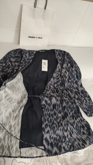 Vestido cruzado Bimba y Lola Talla M