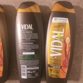 Vidal Argan Oil Shampoo 6 bottiglie