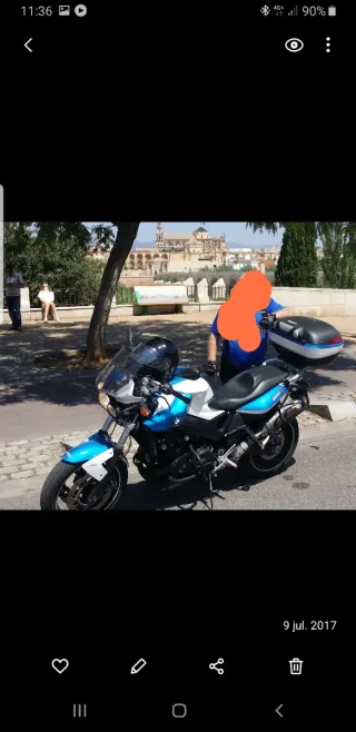 BMW F800R Moto Naked Manual