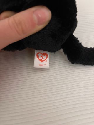 Peluche Gato Negro con Gafas Rosas