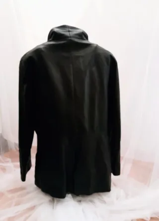 Chaqueta de piel napa. Leather Jacket.