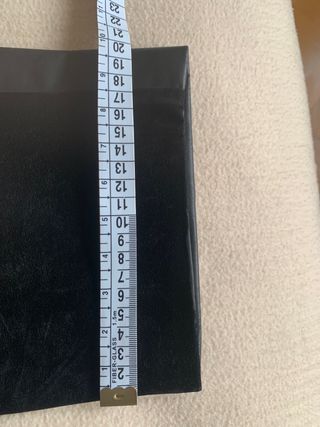 Pantalón mujer cuero y ante sintético negro