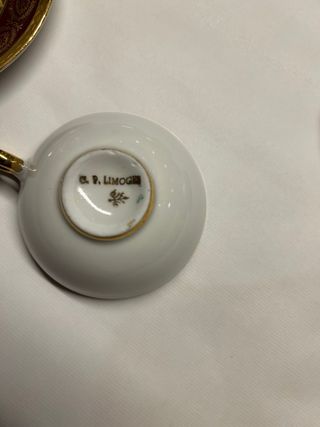 Juego de café Limoges 6 servicios