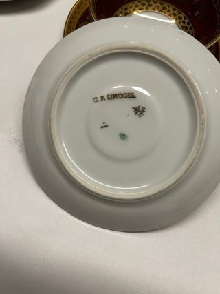 Juego de café Limoges 6 servicios