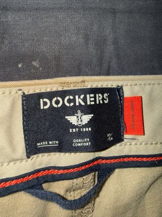 Pantalones Dockers Beige Talla 42.