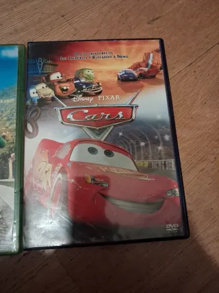 3 Películas DVD Disney: Narnia, Shrek 2, Cars