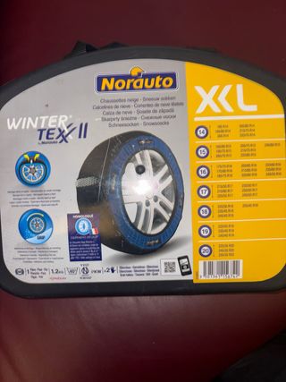Cadenas de nieve textiles XL Norauto