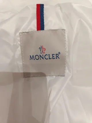 Chaqueta Moncler Blanca