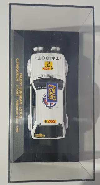 Talbot Sunbeam Lotus Frequelin 1/43 1981