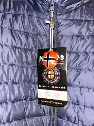 Abrigo/Plumón Norway Azul