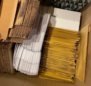 Pack embalajes sobres, bolsas, etiquetas y cajas