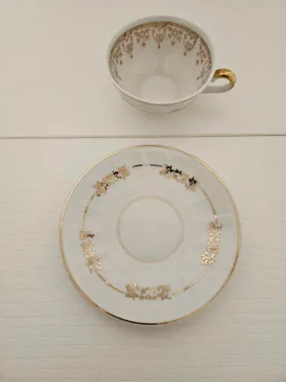 Vajilla porcelana antigua.