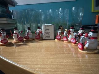 Colección Muñecos Nieve Orquesta Coca-Cola