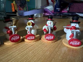 Colección Muñecos Nieve Orquesta Coca-Cola
