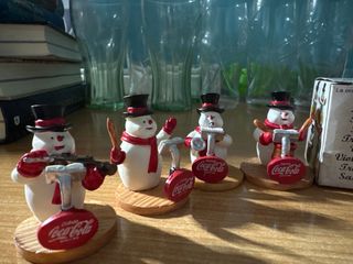 Colección Muñecos Nieve Orquesta Coca-Cola