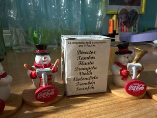 Colección Muñecos Nieve Orquesta Coca-Cola