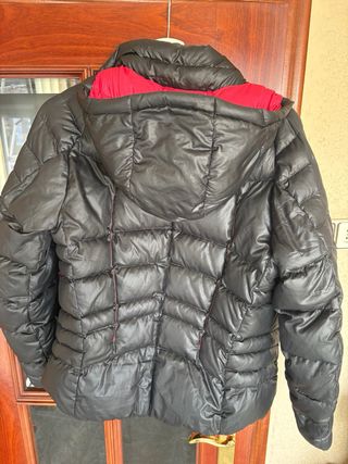 Chaqueta Spyder Negra y Roja Mujer