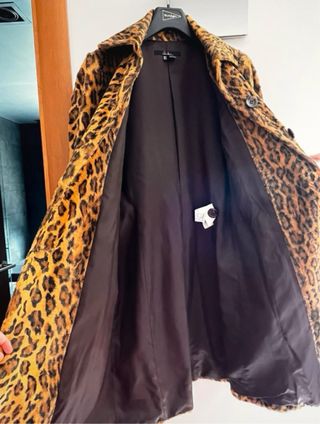Chaqueta Vintage Leopardo Talla Única
