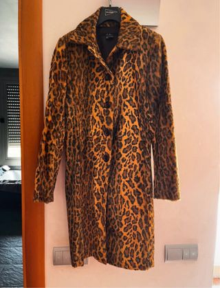 Chaqueta Vintage Leopardo Talla Única
