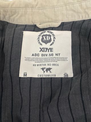 Cazadora de pana Pull&Bear beige