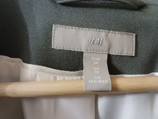 Americana H&M Verde Talla 38