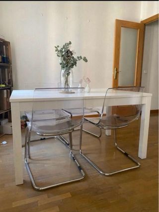 Mesa Comedor Ikea BJURSTA Blanca
