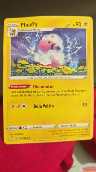 Flaaffy Carta Pokémon Fase 1