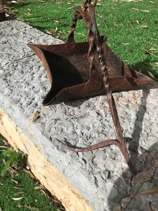 antiguo candil quinqué lampara Rústica aceite