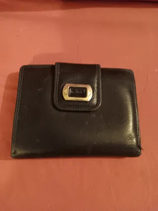 Cartera Pierre Cardin Negra Paris Original