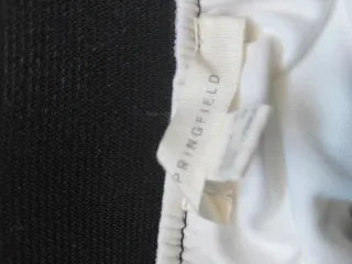 Falda larga plisada blanca