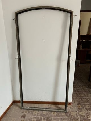 Marco de ventana doble con cristal