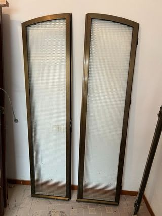 Marco de ventana doble con cristal