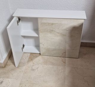 Armario Baño Blanco 65x15x49 cm