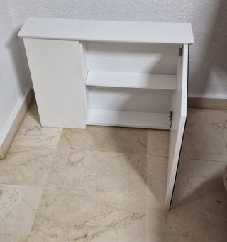 Armario Baño Blanco 65x15x49 cm