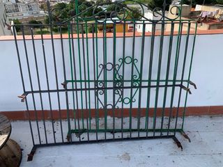 Reja metálica oxidada