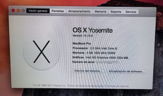 MacBook Pro 13" (Mid 2012) - i5 - Impecable