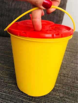 Bote residuos punzantes 1.5L *NUEVO*